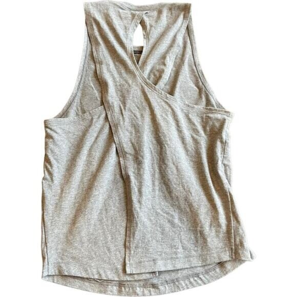 Under Armour Gray Loose HeatGear Tank Top Youth Medium - Picture 3 of 4